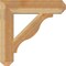 Ekena Millwork Funston Craftsman Rough Sawn Bracket, Western Red Cedar, 6"W x 30"D x 30"H BKT06X30X30FST04RWR - alternate 2